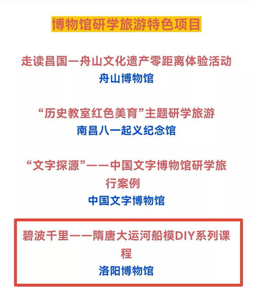 洛陽博物館研學旅游項目 深耕歷史沃土，榮登全國百強案例的文旅融合典范